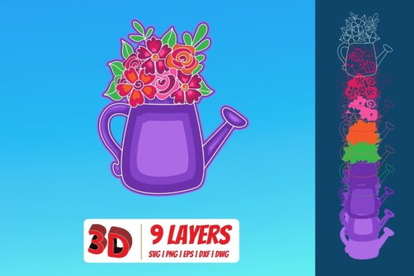 Bringing Garden Charm to Your Crafts: The Ultimate Guide to the 3D Watering Can SVG