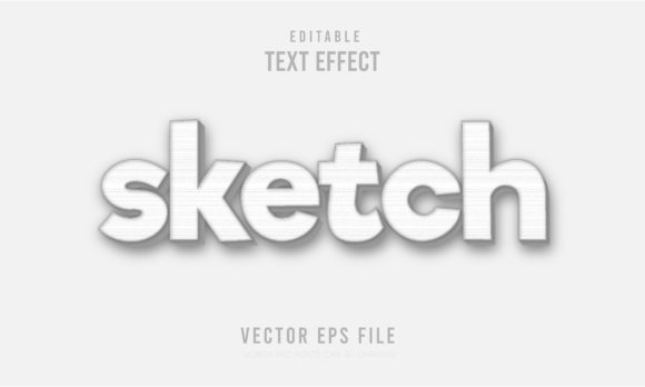 Editable Sketch 3d Font Effect: Transform Your Designs with Ease