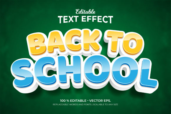 Mastering Back to School 3D Editable Text Effects: A Complete Guide to Vector Templates