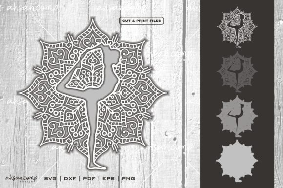 Yoga Mandala SVG 3D Layered 2: A Strategic Asset for Digital Creation and Brand Integration